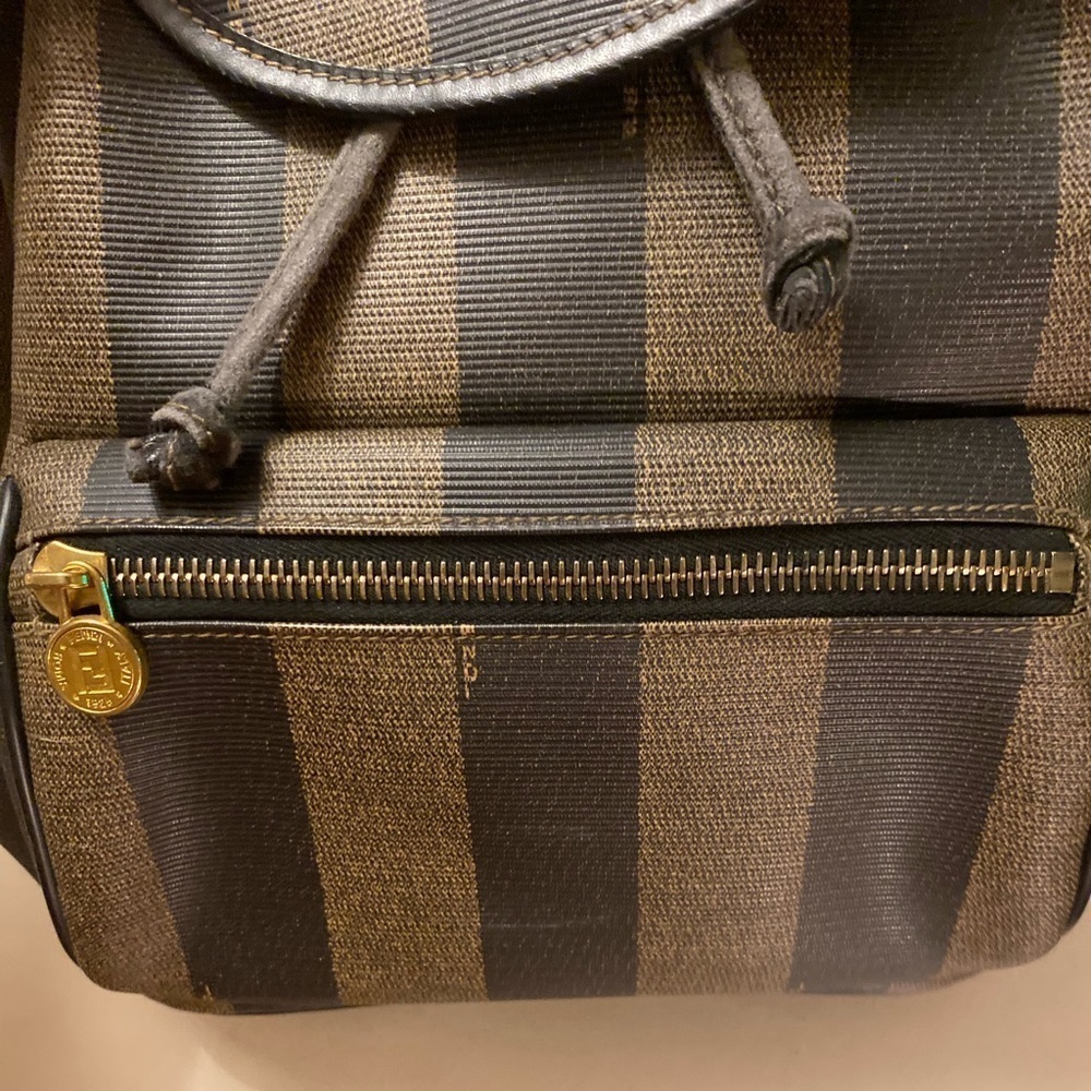 EUC FENDI PENQUIN CANVAS BACKPACK​​​​​​​ - Picture 6 of 15